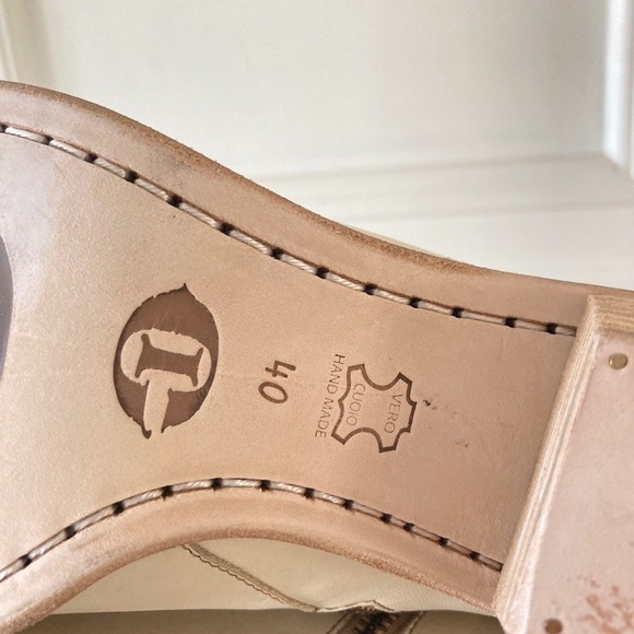 NWT Italian Cowboy Marco Delli Huyana Ivory Leather Embroidered Boots Sz 40 - Picture 11 of 11